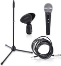 Pyle Professional Handheld Dynamic Microphone Kit - Compact Gig Ready