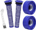 Dyson V7/V8 Filter Kit with Brush - Improved Performance