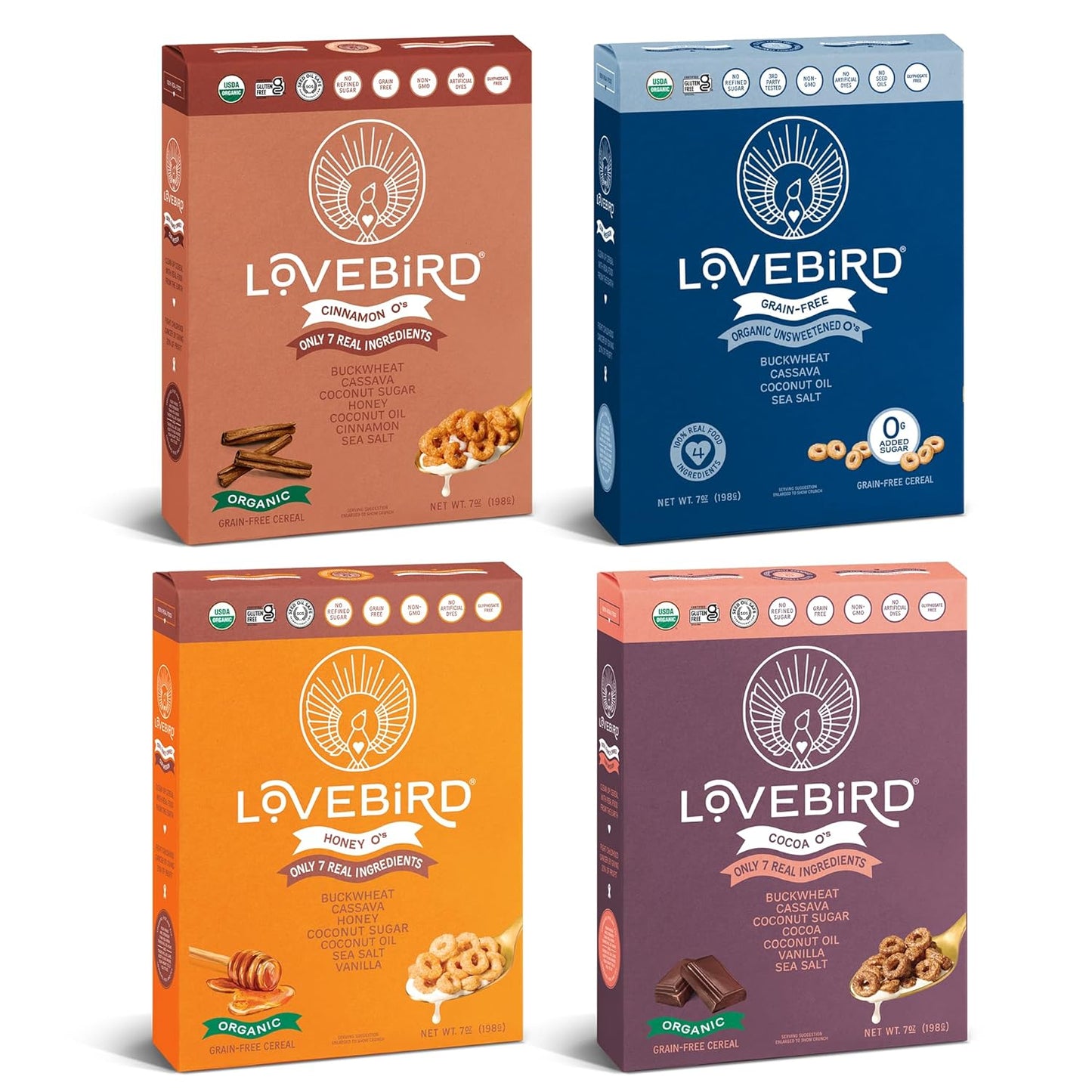 Lovebird Organic Cereal: Delicious Gluten Free Snack Option