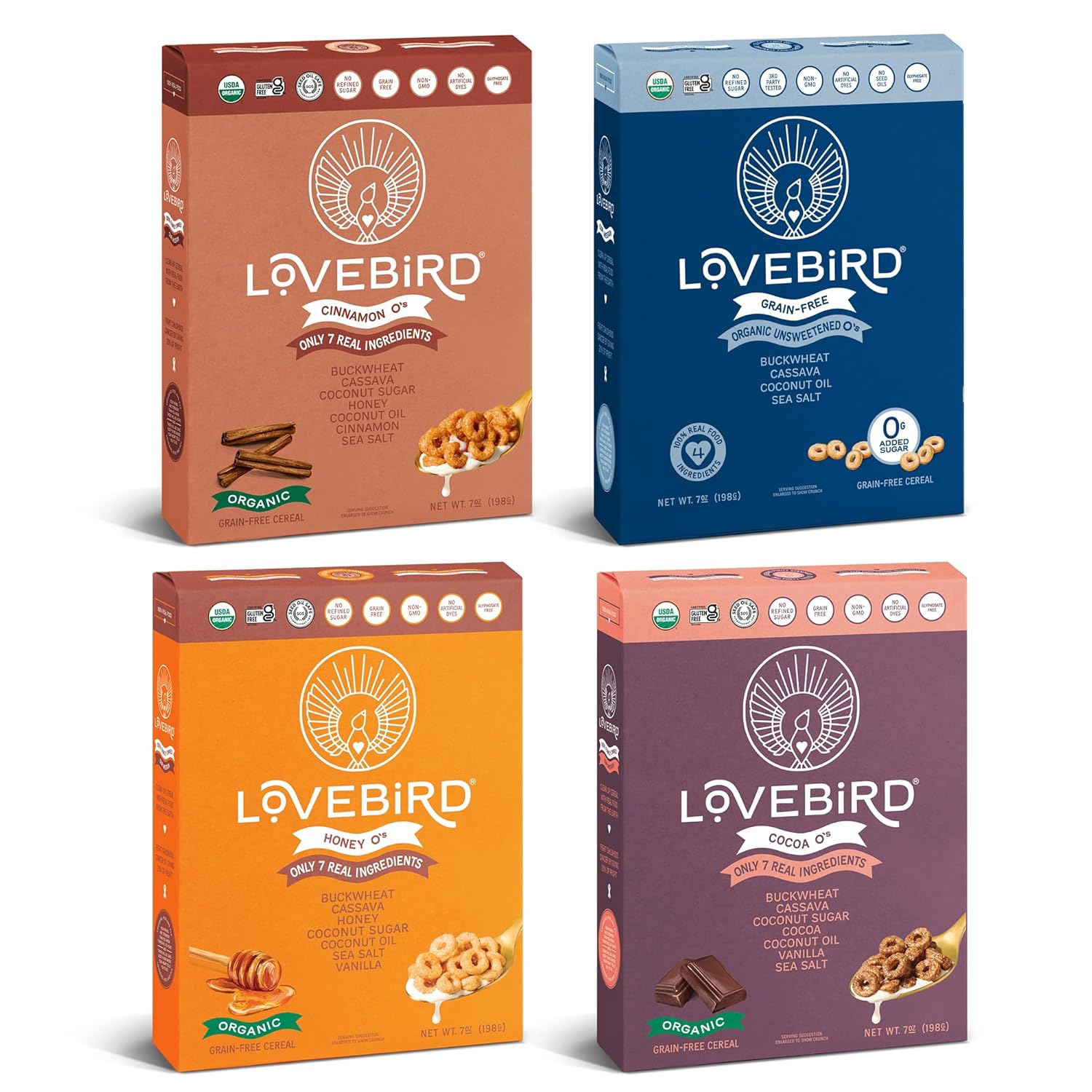 Lovebird Organic Cereal: Delicious Gluten Free Snack Option
