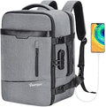 Large 18 x 14 x 8 in Personal Item Backpack for Men - Travel Ready