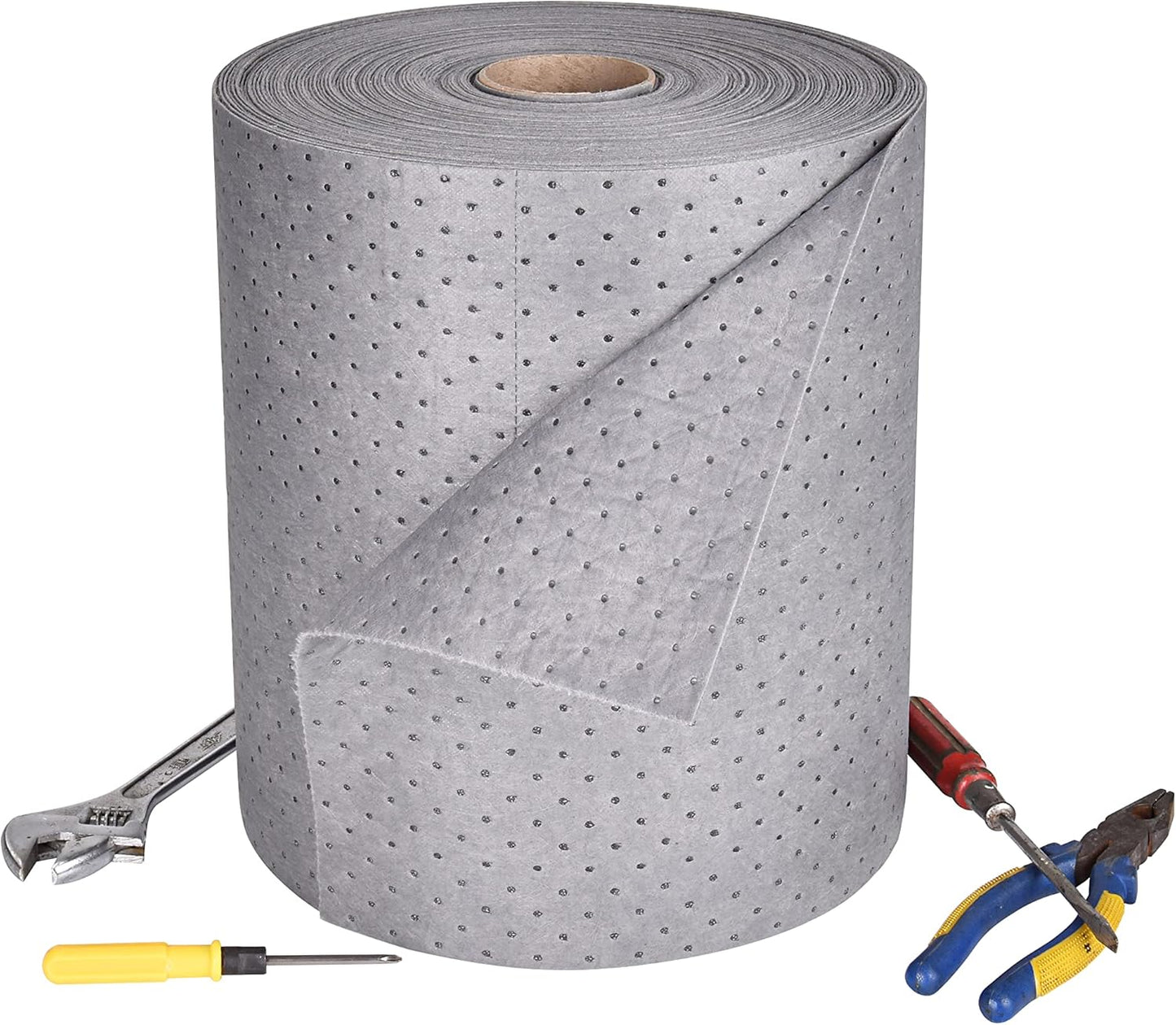 Aain LT10W Heavy Weight Oil Absorbent Mat Pads Roll for Cleanup