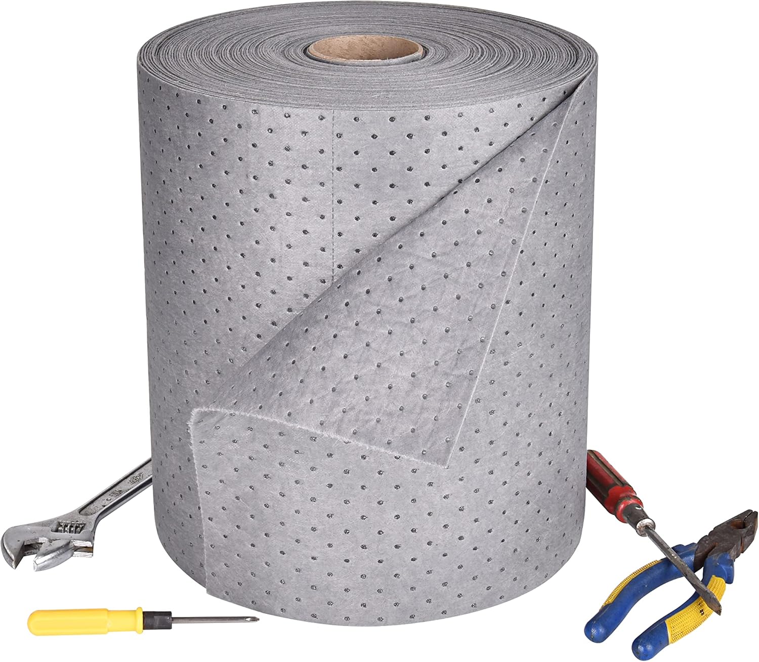 Aain LT10W Heavy Weight Oil Absorbent Mat Pads Roll for Cleanup