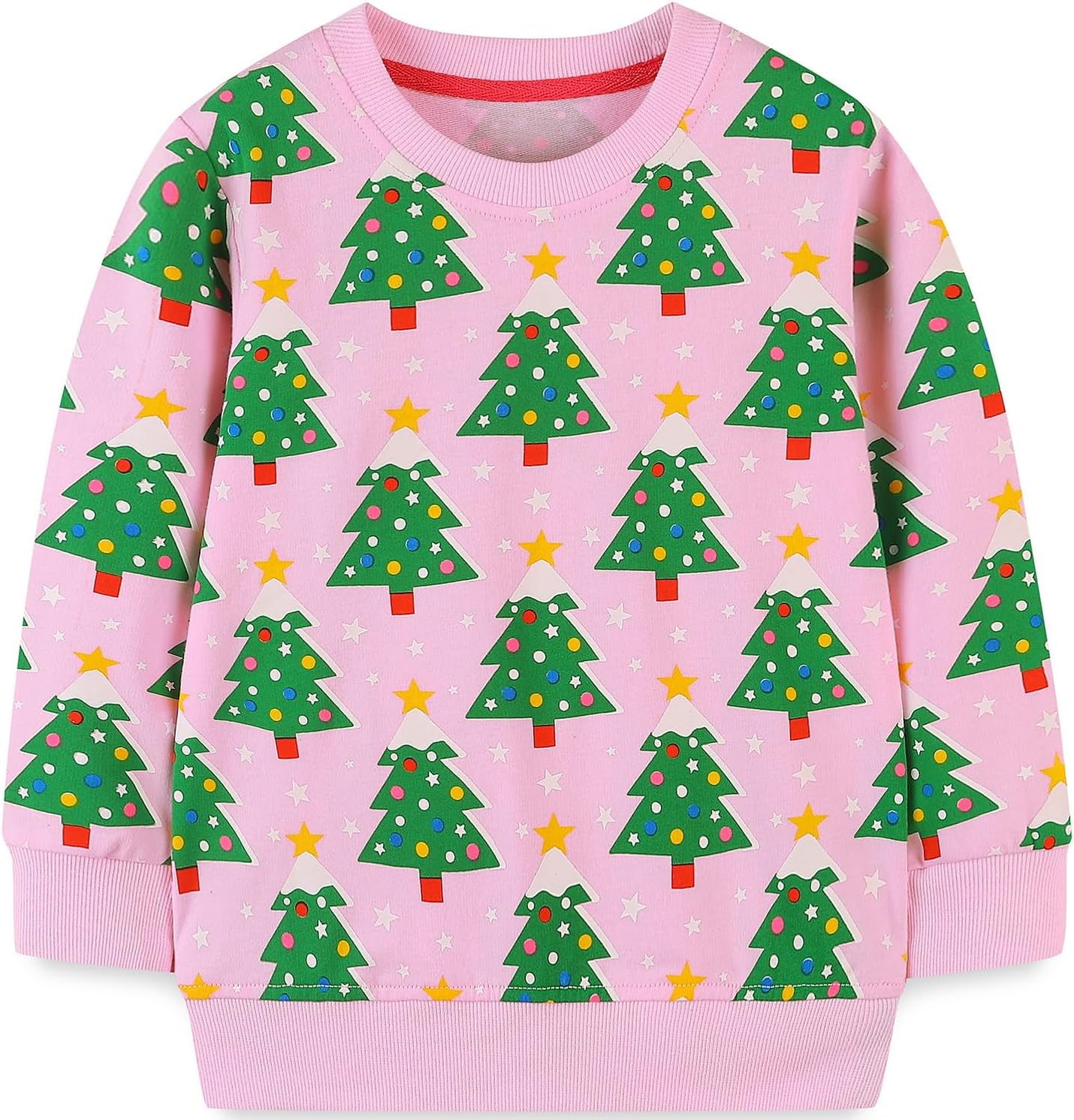 Bumeex Toddler Girl Cotton Sweatshirt - Cozy Christmas Outfit