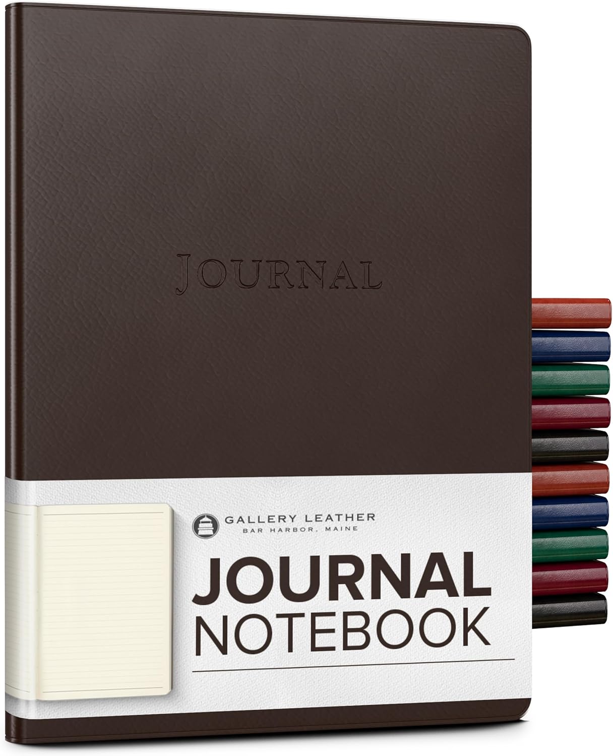 Gallery Leather Journal - Elegant Writing Notebook