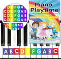 Colorful Piano Sticker & Easy Kid's Book