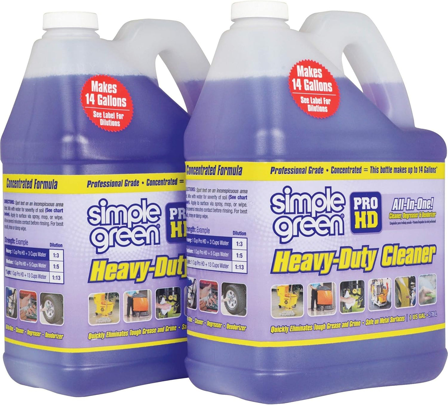 Simple Green Pro Hd Heavy Duty Cleaner - Versatile 1 gal Pack