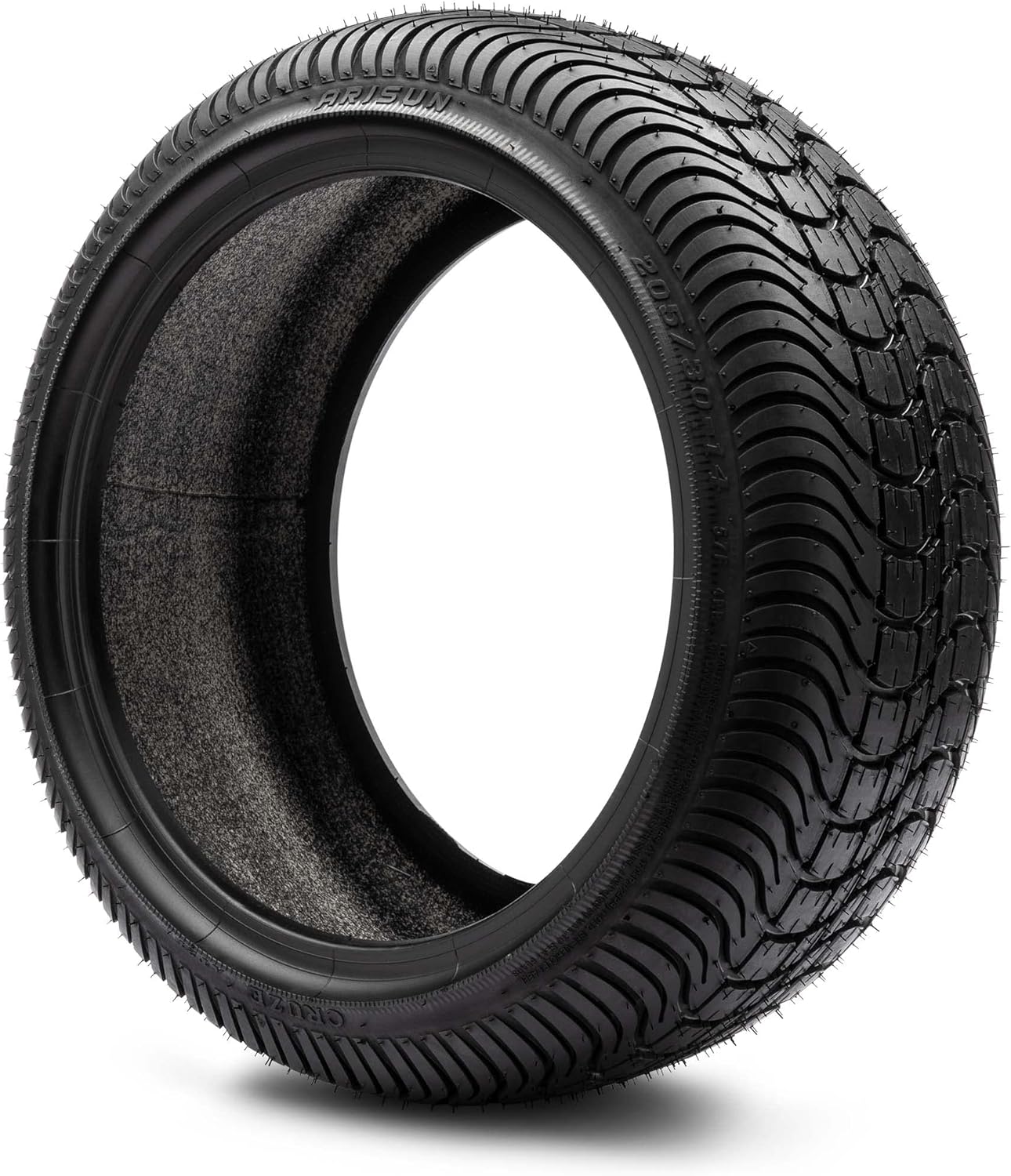 Arisun Cruze 205/30-14 DOT Golf Cart Tire for Smooth Rides