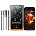 Wireless Bluetooth Smart Meat Thermometer - Long Range Base
