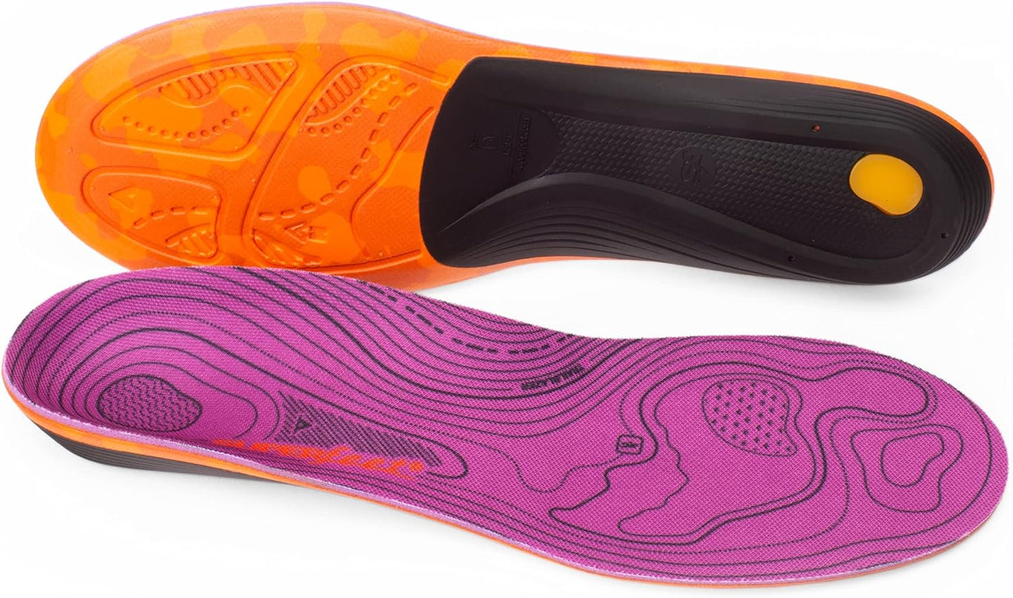 Superfeet Hike Women's Support Insoles for Hiking Boots Comfort