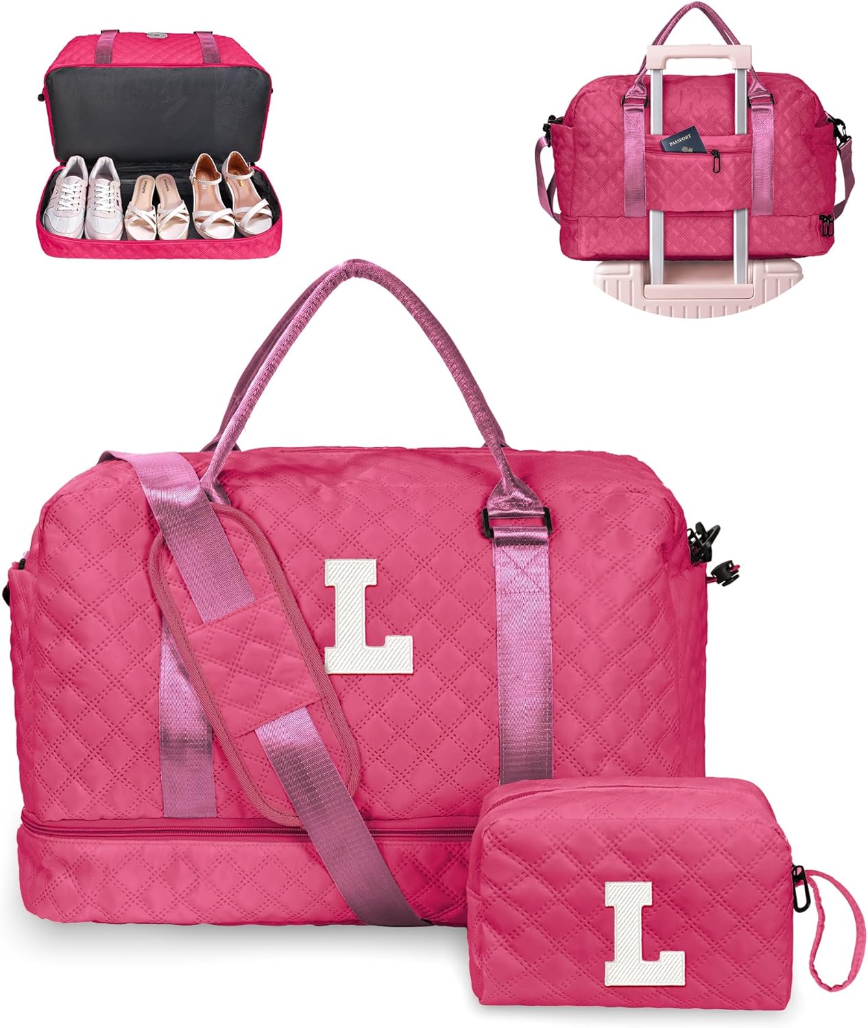 Vogewood Initial Travel Bag with Shoe Compartment Review