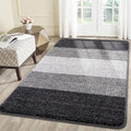Kitinjoy Indoor Outdoor Door Mat 59x36 - Low-Profile Absorbent Dirt