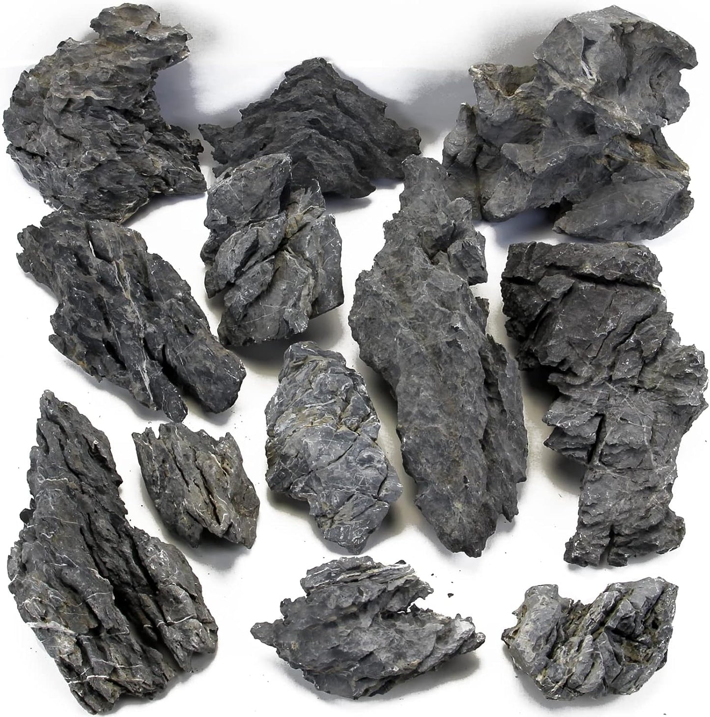 Natural Seiryu Rock Stone for Aquarium Landscaping and Decor