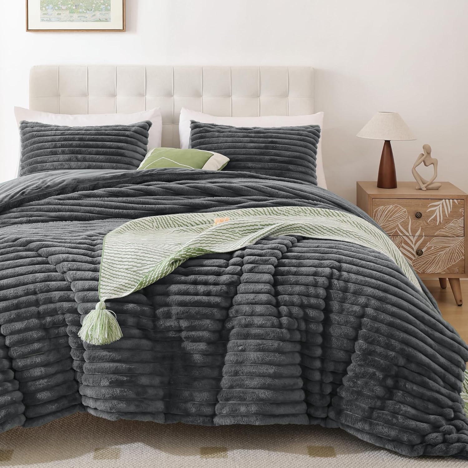 Smoofy Fluffy King Size Comforter Set for Ultimate Comfort