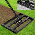 Lawn Leveling Rake 17in Heavy Duty Leveler - Reinforced Landscape Tool