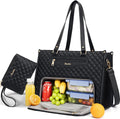 Lunch Tote Bag for Women 15.6 in Laptop with Insulated Compartment