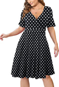 Plus Size Casual Swing Dresses for Women with Convenient Pockets