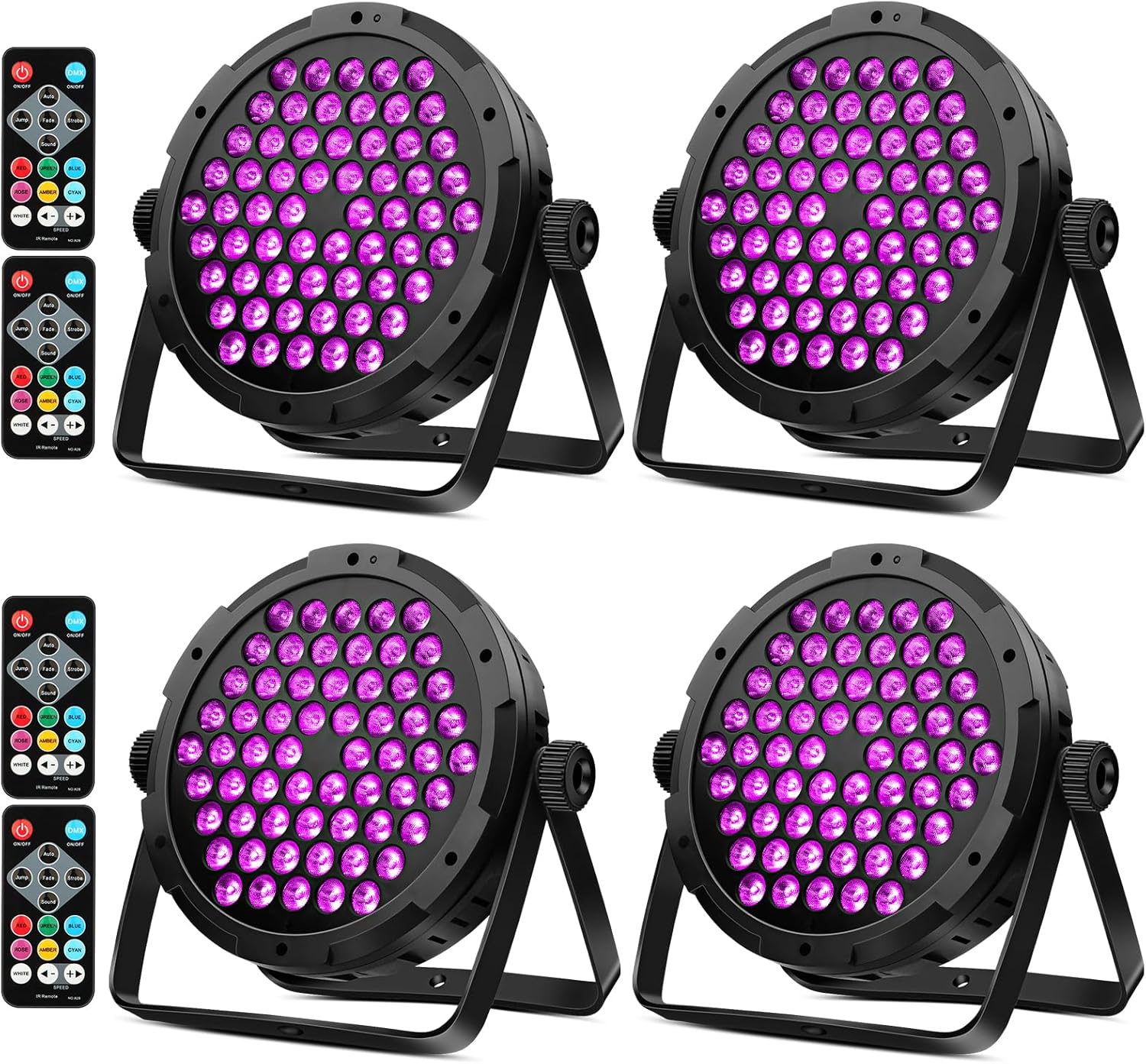 60LED Stage Par Lights by OPPSK - Perfect for Events