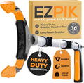 EZPIK Pro 36ft Flexible Folding Grabber Tool for Elderly - Portable
