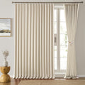 100 Inch Wide Pinch Pleat Blackout Curtains 95in Length - Room