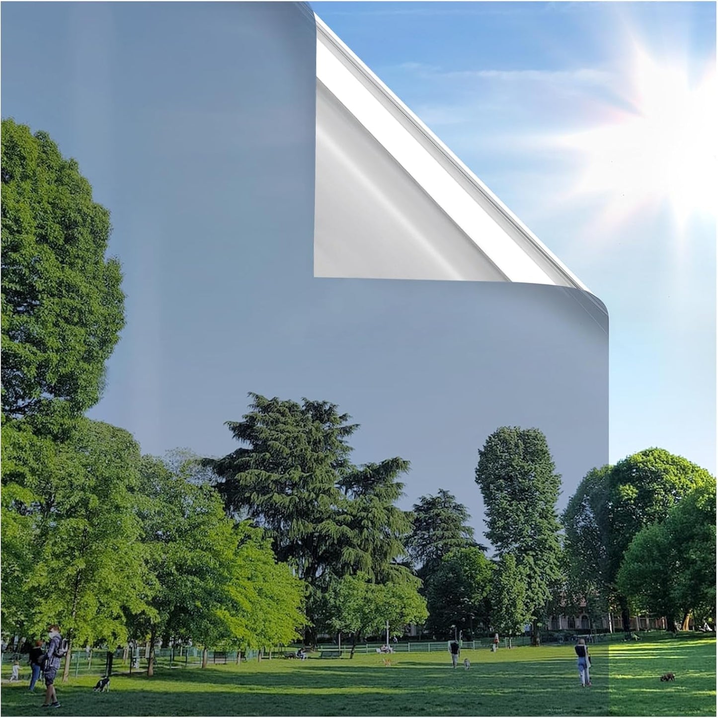 rabbitgoo One Way Window Tint for Home - Privacy Film 23.6 in