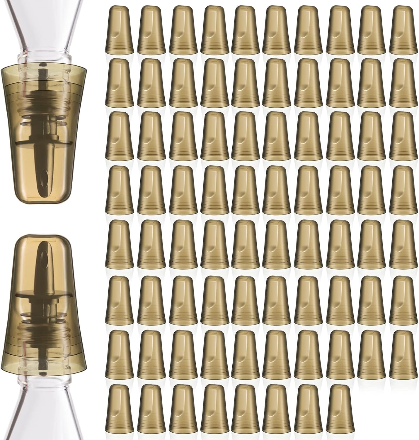 Chengu 80 Pieces Liquor Bottle Covers for Bar and Kitchen Use