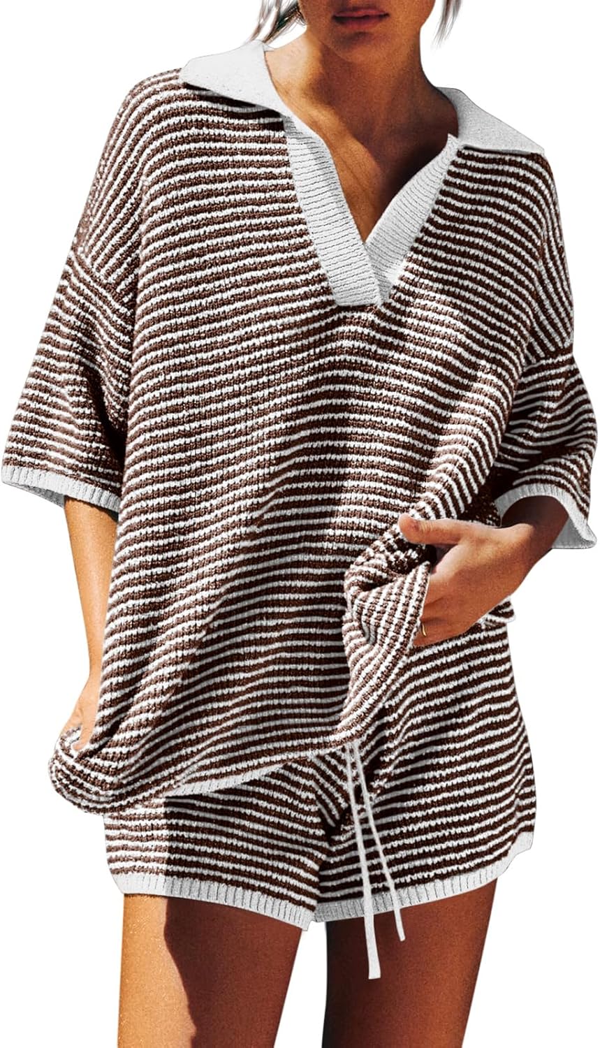 Tankaneo Womens Sweater Set 2 Piece Outfits for Cozy Comfort