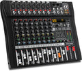 Audio Mixer 8 Channel Professional Mixer Console - 320 DSP Effects