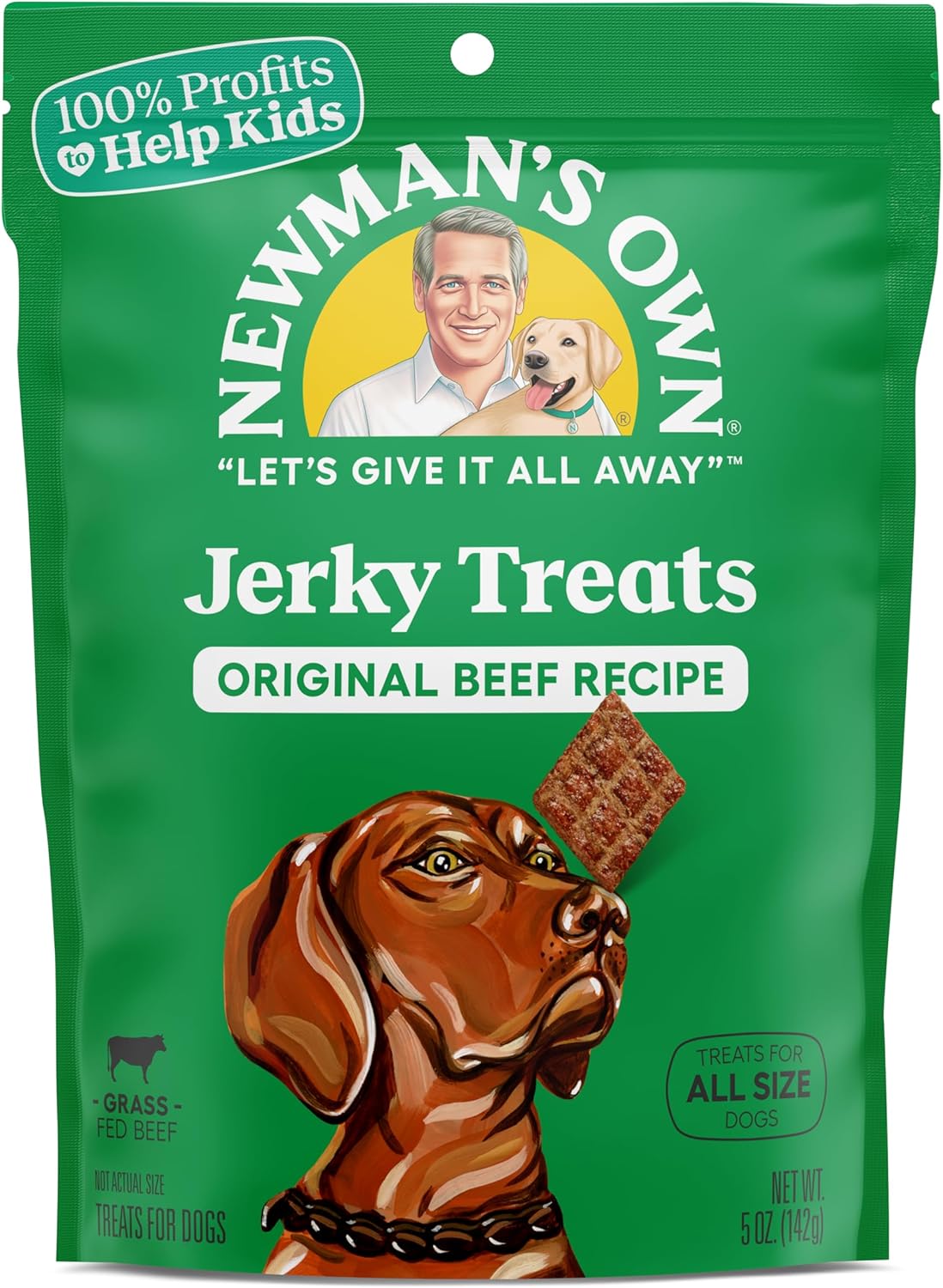 Newman's Own Jerky Treats for Dogs - Original Beef Recipe