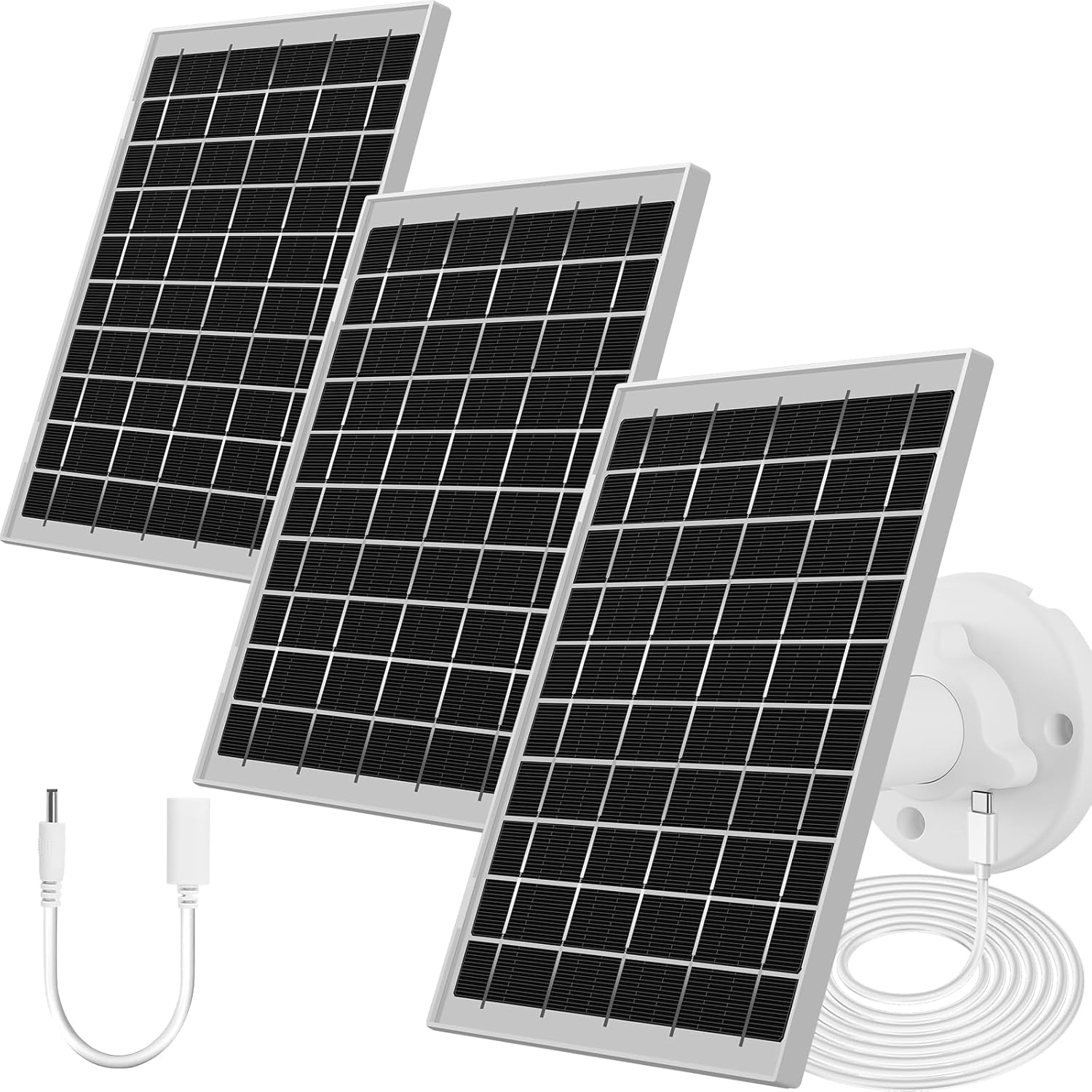 3 Pack Ring Solar Panels: Hassle-Free Ring Cam Charging
