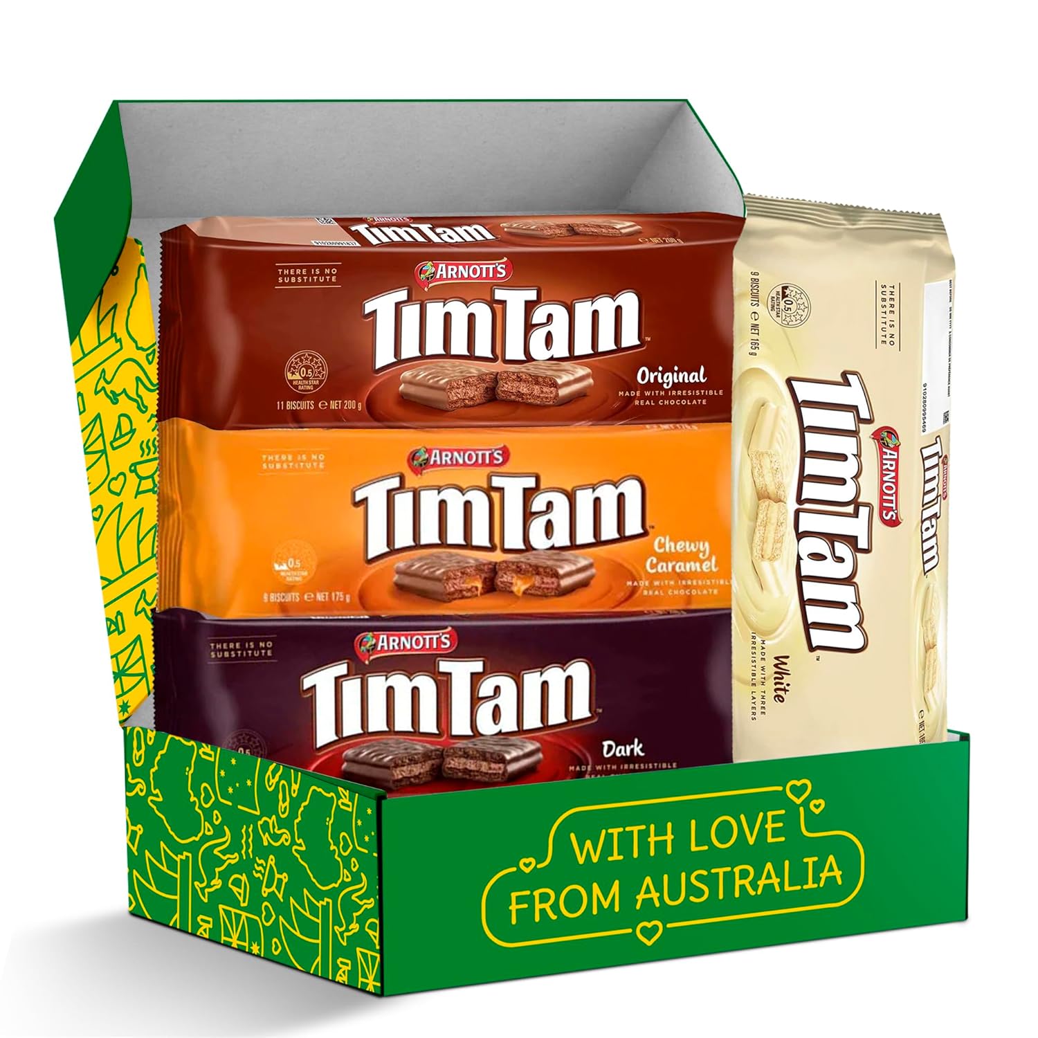 Tim Tam Cookies Gift Box - Delicious Australian Chocolate Treats