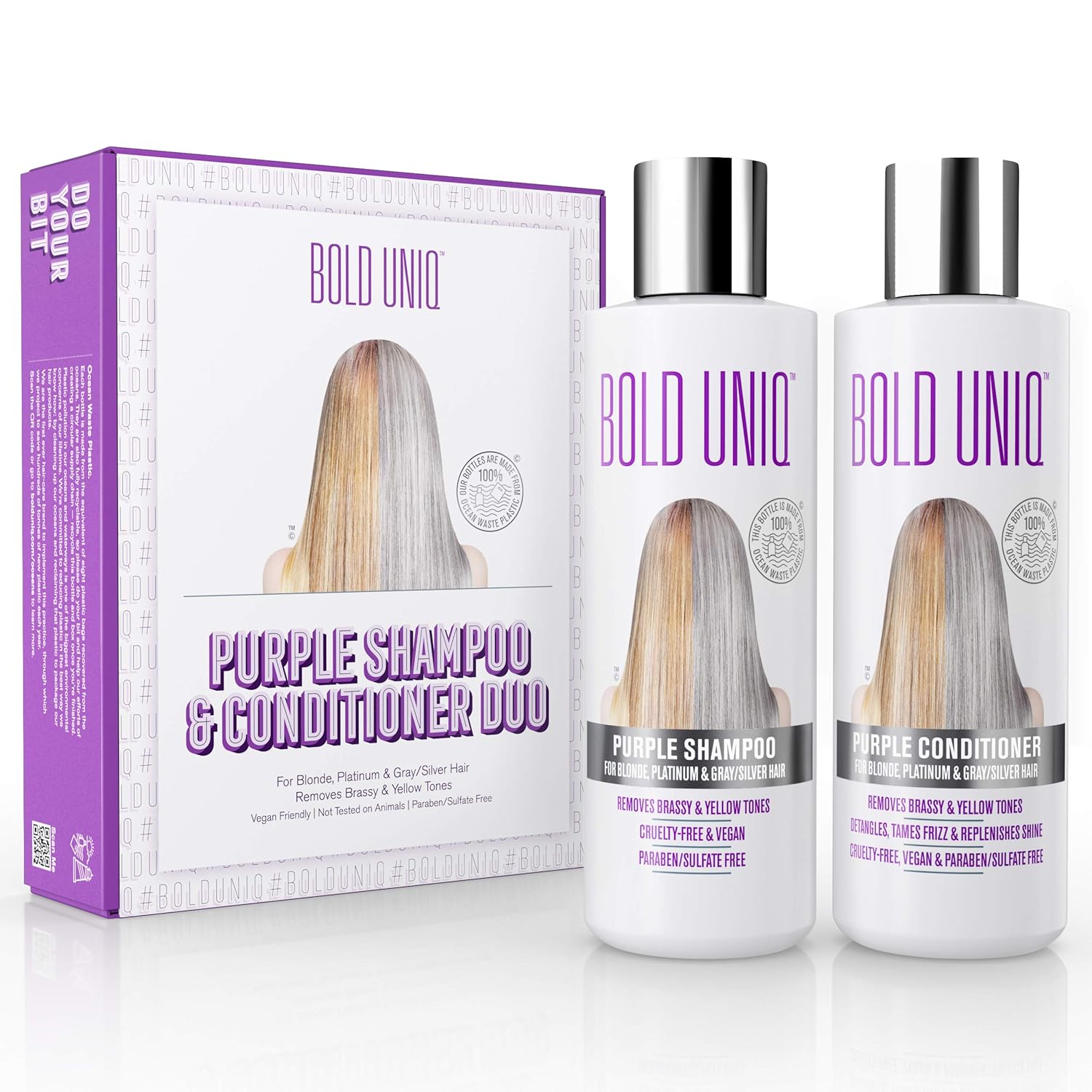 Brassy-Free Blonde Duo - BOLD UNIQ Set