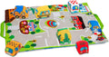 Take-Along Town Play Mat with 9 Soft Vehicles - Portable Playmat