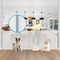 Reinforced 42 in Extra Tall x 100 in Extra Wide Retractable Baby Gate