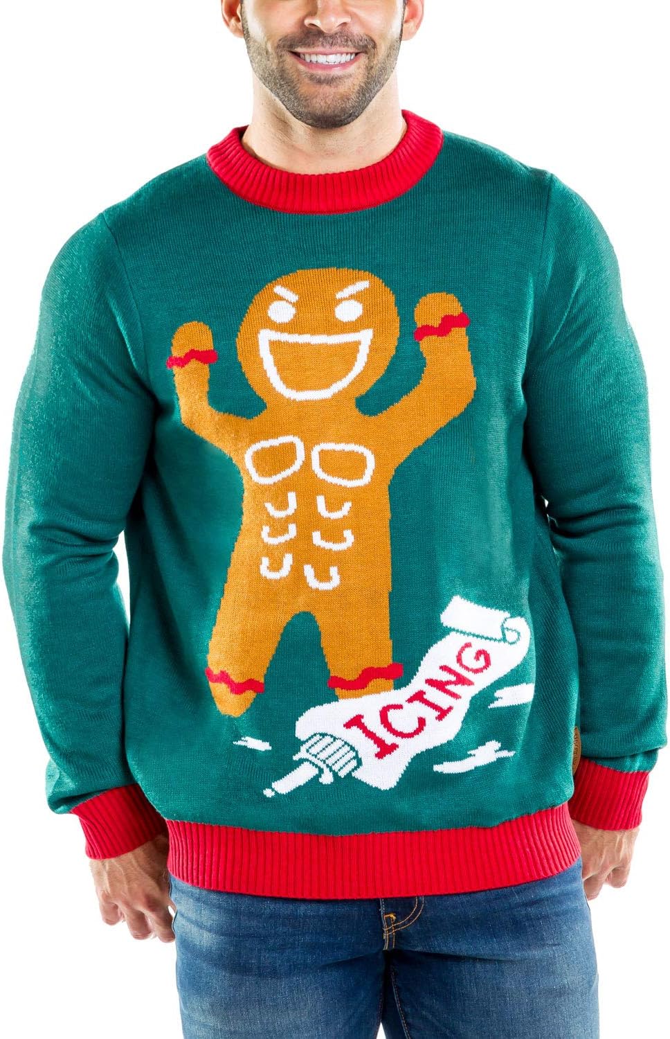 Tipsy Elves Men's Ugly Christmas Sweaters for Fun Holiday Wear
