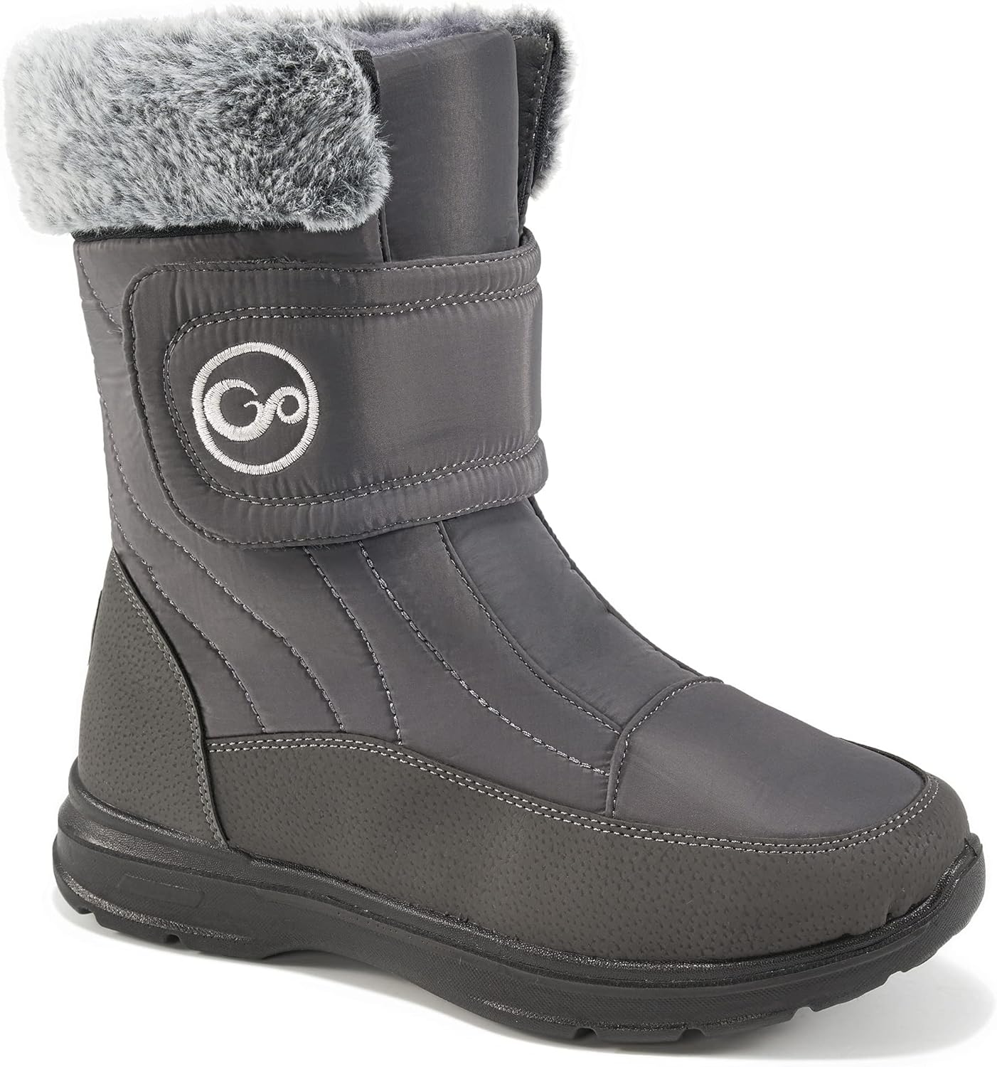 Snow Boots for Women: Warm Fur Lining Mid Calf Waterproof