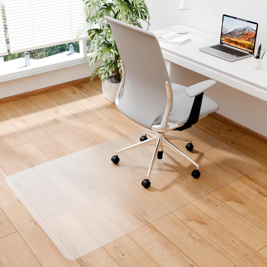 Clear Hardwood Floor Protector: 36 x 60 Desk Chair Mat