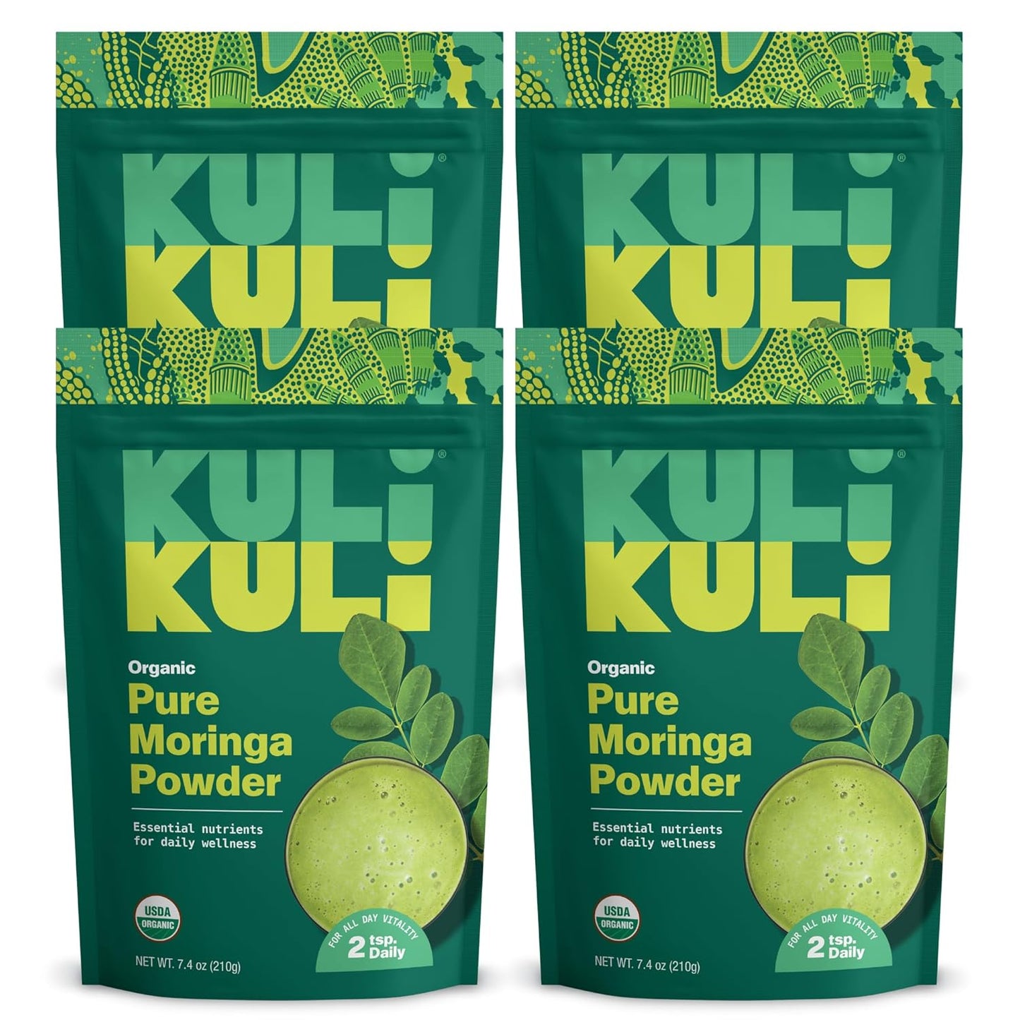 Kuli Kuli Moringa Oleifera Organic Leaf Powder for Smoothies