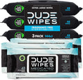 Flushable Wipes 144 Pack - Unscented Flushable & Medicated 3 Pack