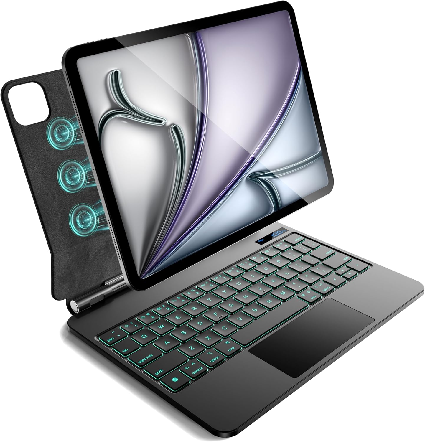 CSZZACME iPad Air 11 Keyboard Case: Backlit, Multi-Gesture Trackpad