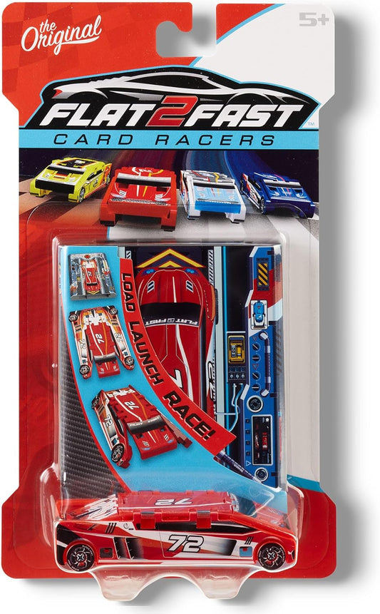 Pocket-Sized Red Card Racer - Load, Launch, Race for Kids 5+!