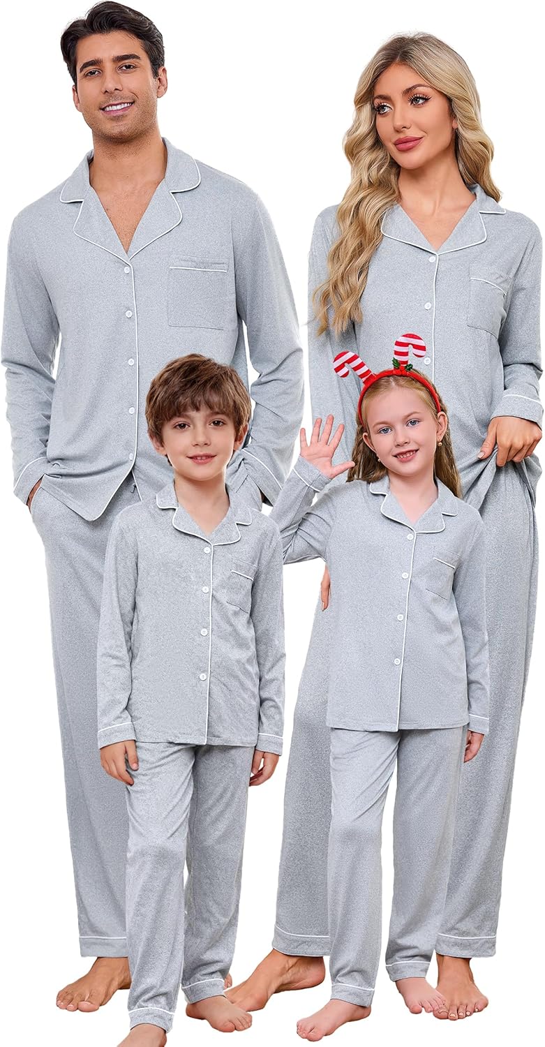 Family Matching Christmas Pajamas Set for Holiday Celebrations