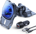 Magnetic Wireless Charging Car Mount CD Phone Holder Compatible