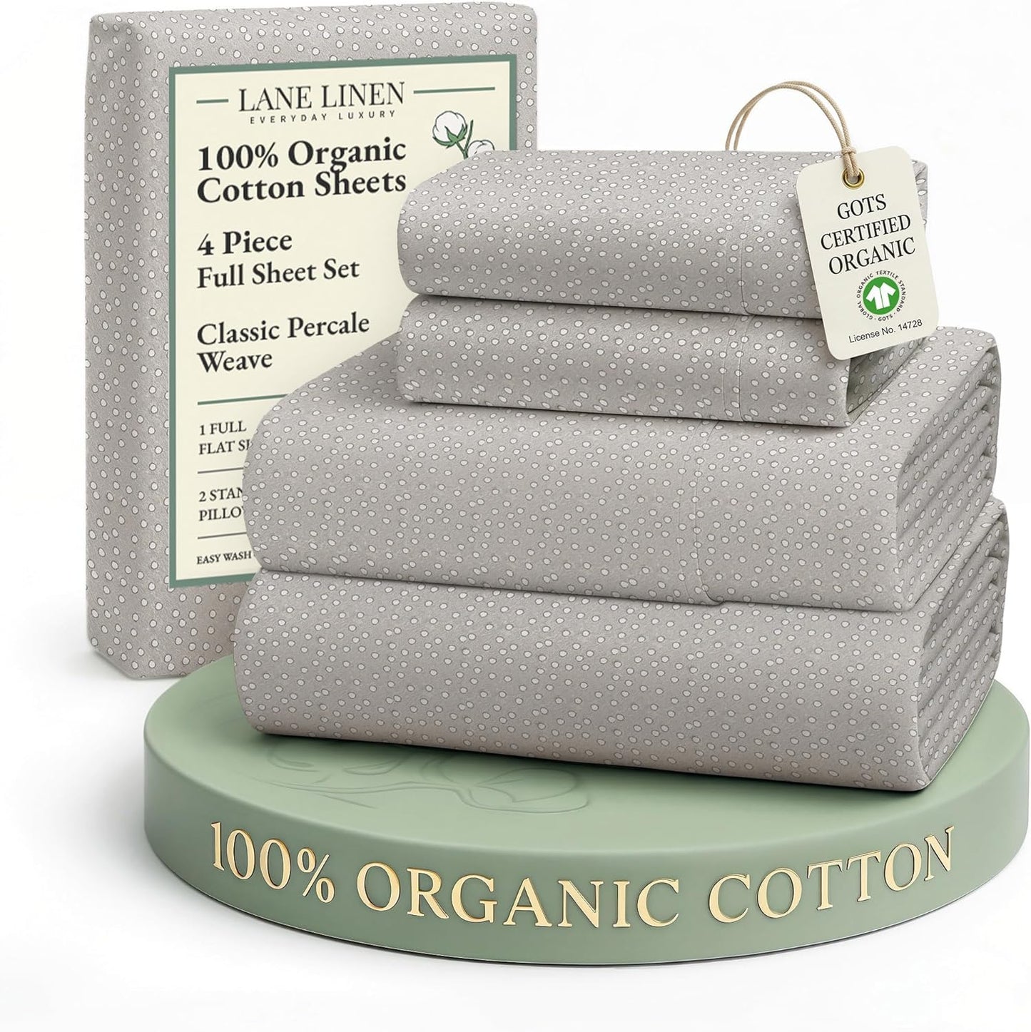 Organic Cotton Bed Sheets Full Size for Luxurious Comfort