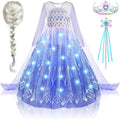 Light Up Princess Costume for Girls - Complete Dress Up Set