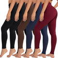 High Waisted Leggings for Women - Stretch Tummy Control Fit Women's