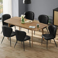 VASAGLE EKHO Collection Dining Chairs Set of 6 - Mid-Century Comfort