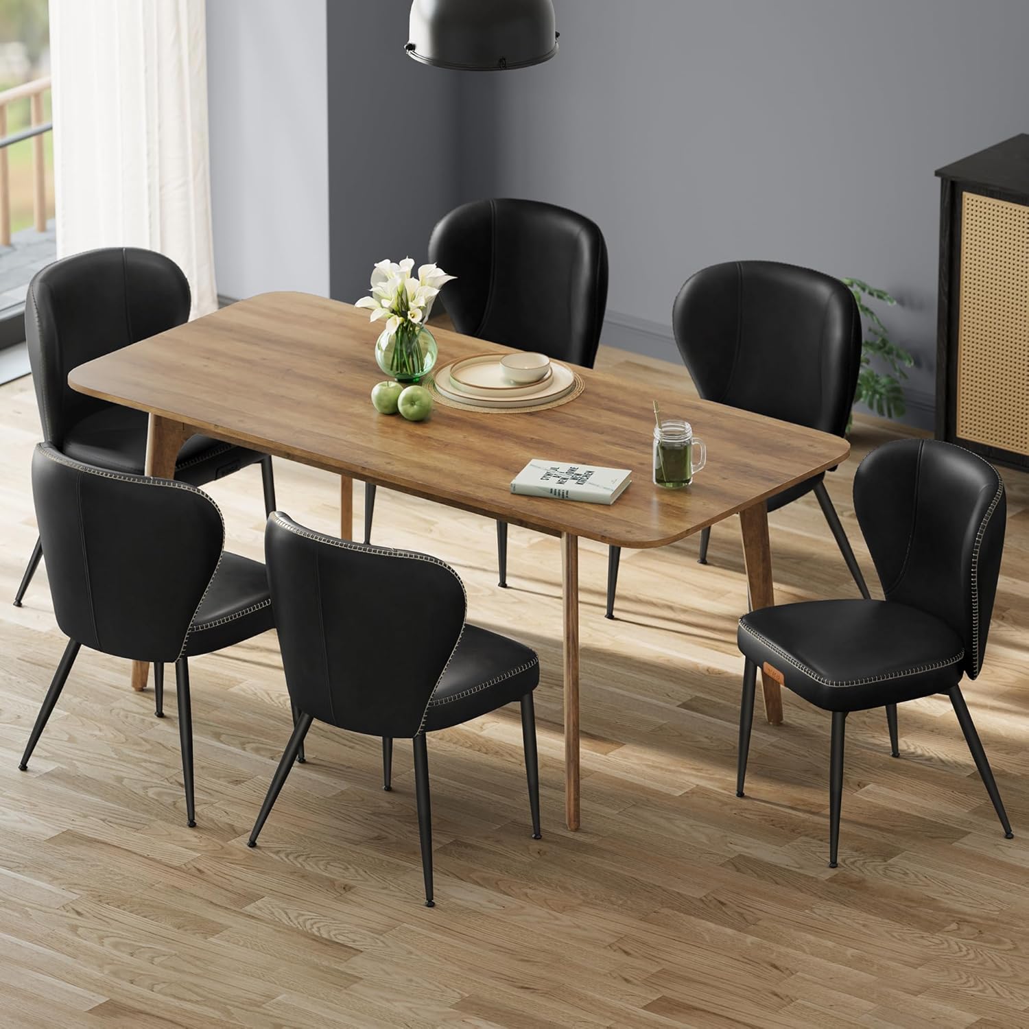 Stylish VASAGLE EKHO Dining Chairs Set of 6 for Modern Homes