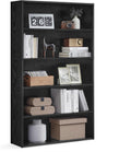 VASAGLE Custos 5-Tier Bookshelf - Space-Saving Open Storage