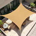 Amagenix Shade Sail - Custom Size Sand Shade Sail Canopy 8ftX10